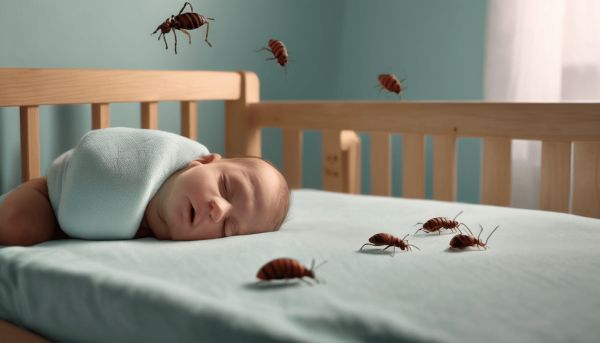 Quels risques représentent les punaises de lit pour les bébés